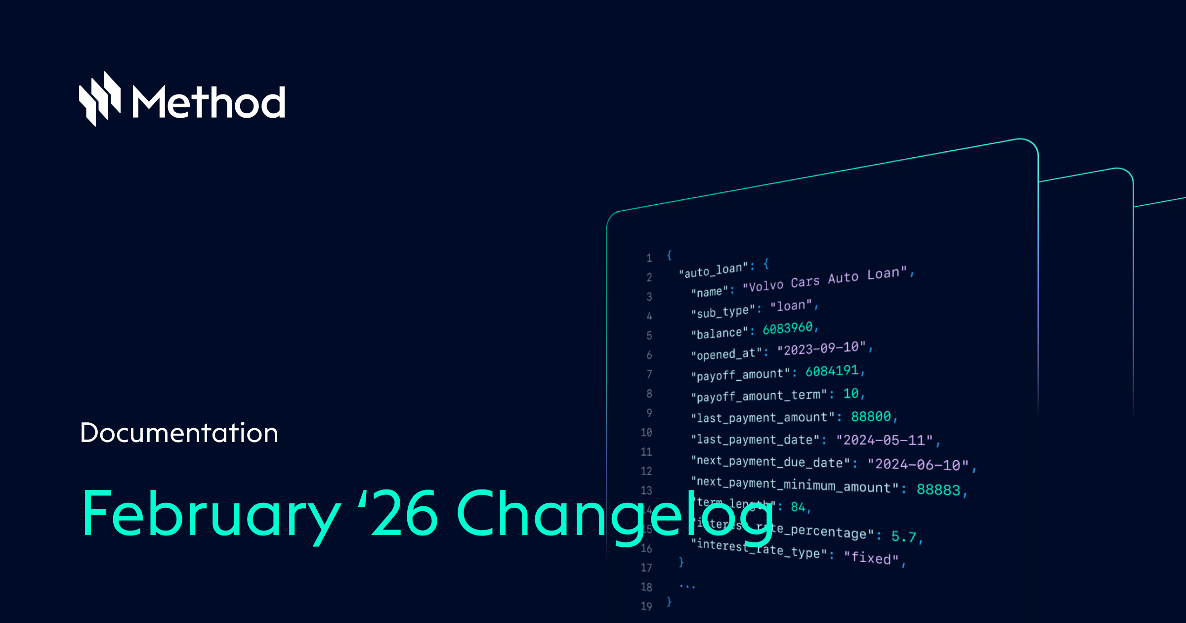 February Updates - Method API Docs